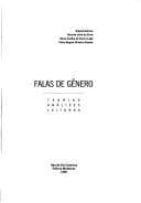 Falas de gênero: teorias, análises, leituras