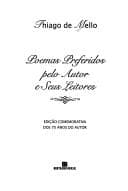 Poemas preferidos pelo autor e seus leitores