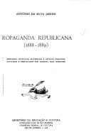 Propaganda republicana (1888-1889): discursos, opúsculos, manifestos, e artigos coligidos, anotados e prefaciados por Barbosa Lima Sobrinho