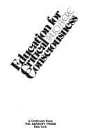 Education for critical consciousness.