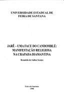 Jarê, uma face do candomblé: manifestação religiosa na Chapada Diamantina