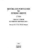 História dos portugueses no extremo oriente