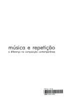 Música e repetição: a diferença na composição contemporânea