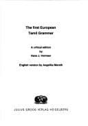 The first European Tamil grammar: a critical edition