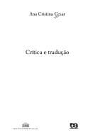 Crítica e Tradução