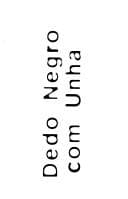 Dedo Negro com Unha