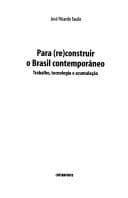 Para (re)Constuir o Brasil Contemporâneo
