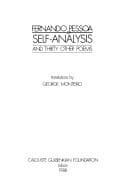 Self-analysis and thirty other poems