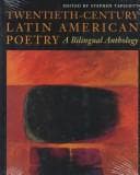 Twentieth-century Latin American poetry: a bilingual anthology