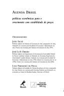 Agenda Brasil: Políticas Econômicas para o Crescimento com...