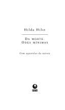 Da Morte. Odes Mínimas
