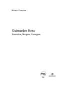 Guimar~aes Rosa: Fronteiras, Margens, Passagens