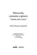 Telenovela, Consumo e Gênero