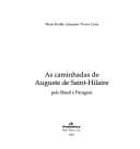 Caminhadas de Auguste Saint-Hilaire Pelo Brasil e Paraguai, As