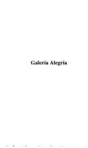 Galería alegría: poemas de