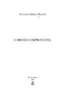 O branco improvável