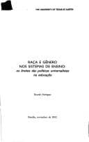 Raça & gênero nos sistemas de ensino: os limites das políticas universalistas na educação