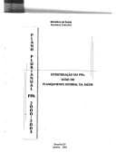 Estruturação do PPA: visão do planejamento setorial da saúde : Plano Plurianual ppa 2000/2003.