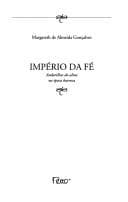Império da fé: andarilhas da alma na época barroca