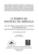 O Tempo de Manuel de Arriaga