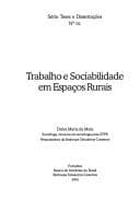 Trabalho e sociabilidade em espaços rurais