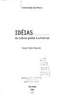 Idéias: da cultura global à universal