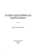 Vozes quilombolas: uma poética brasileira