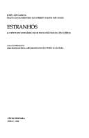 Estranhos: juventude e dinâmicas de exclusão social em Lisboa