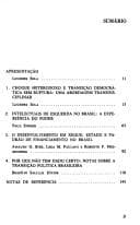 O Estado da transição: política e economia na Nova República
