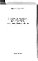 A grande marcha do coronel Baldomero Sampaio