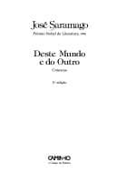Deste mundo e do outro: crónicas