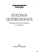 Estudos queirosianos: ensaios sobre Eça de Queirós e a sua obra