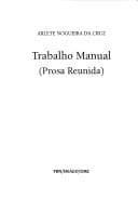 Trabalho manual: prosa reunida