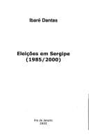 Eleições em Sergipe (1985/2000)