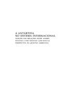 A Antártida no sistema internacional: análise das relações entre atores estatais e não-estatais com base na perspectiva da questão ambiental