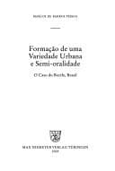 Formação de uma variedade urbana e semi-orlidade
