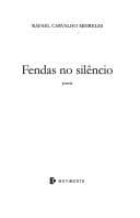 Fendas no silêncio: poesia