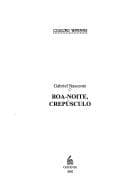 Boa-noite, crepúsculo