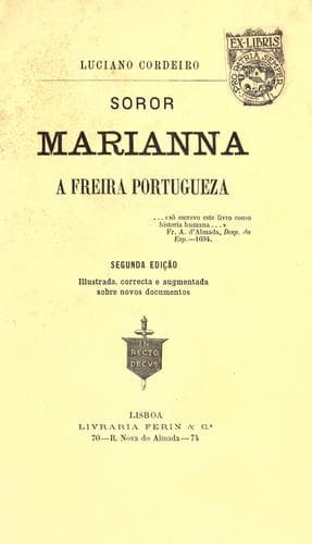 Soror Marianna: a freira portugueza