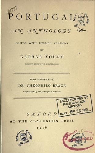 Portugal, an anthology