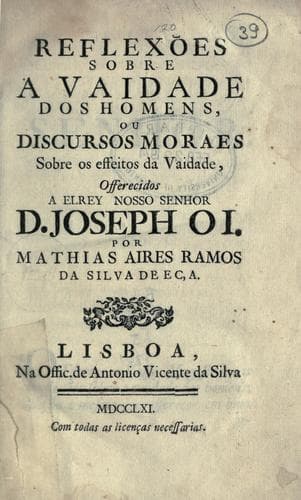 Reflexões sobre a vaidade dos homens