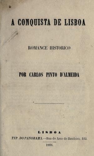 conquista de Lisboa: romance historico