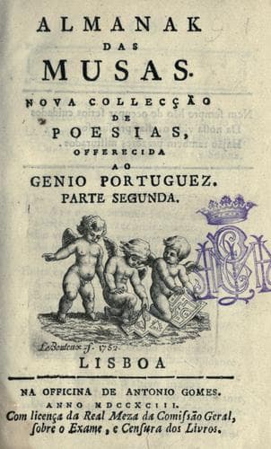 Almanak das musas: offerecido ao genio portuguez : parte I[-IV]