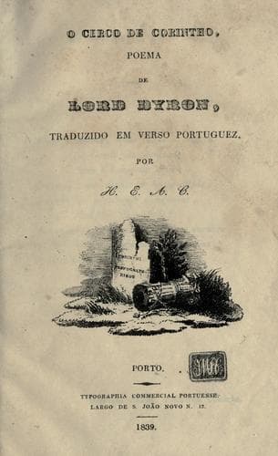 cerco de Corintho: poema