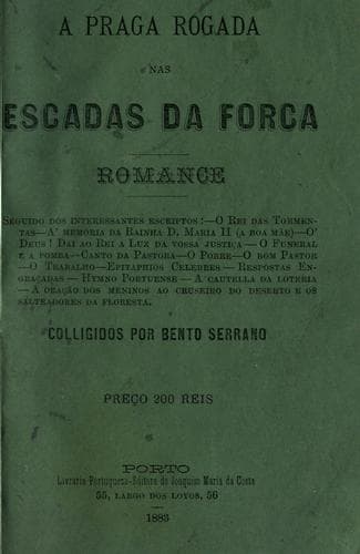 Uma Praga Rogada Nas Escadas Da Forca (Ilustrado)