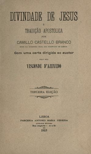 Divindade de Jesus e Tradição apostolica