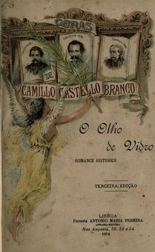 O olho de vidro: romance historico