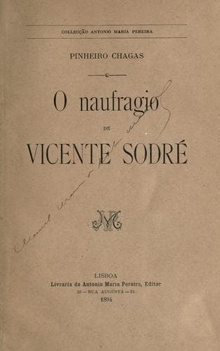 O naufragio de Vicente Sodré