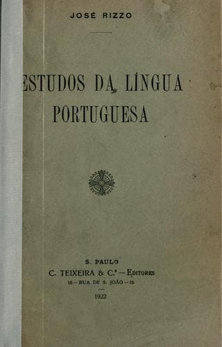 Estudos da língua portuguesa.
