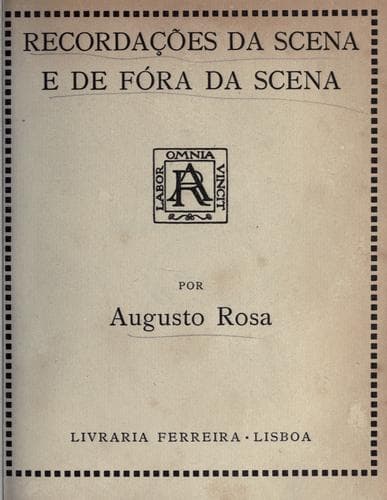 Recordações da scena e de fóra da scena